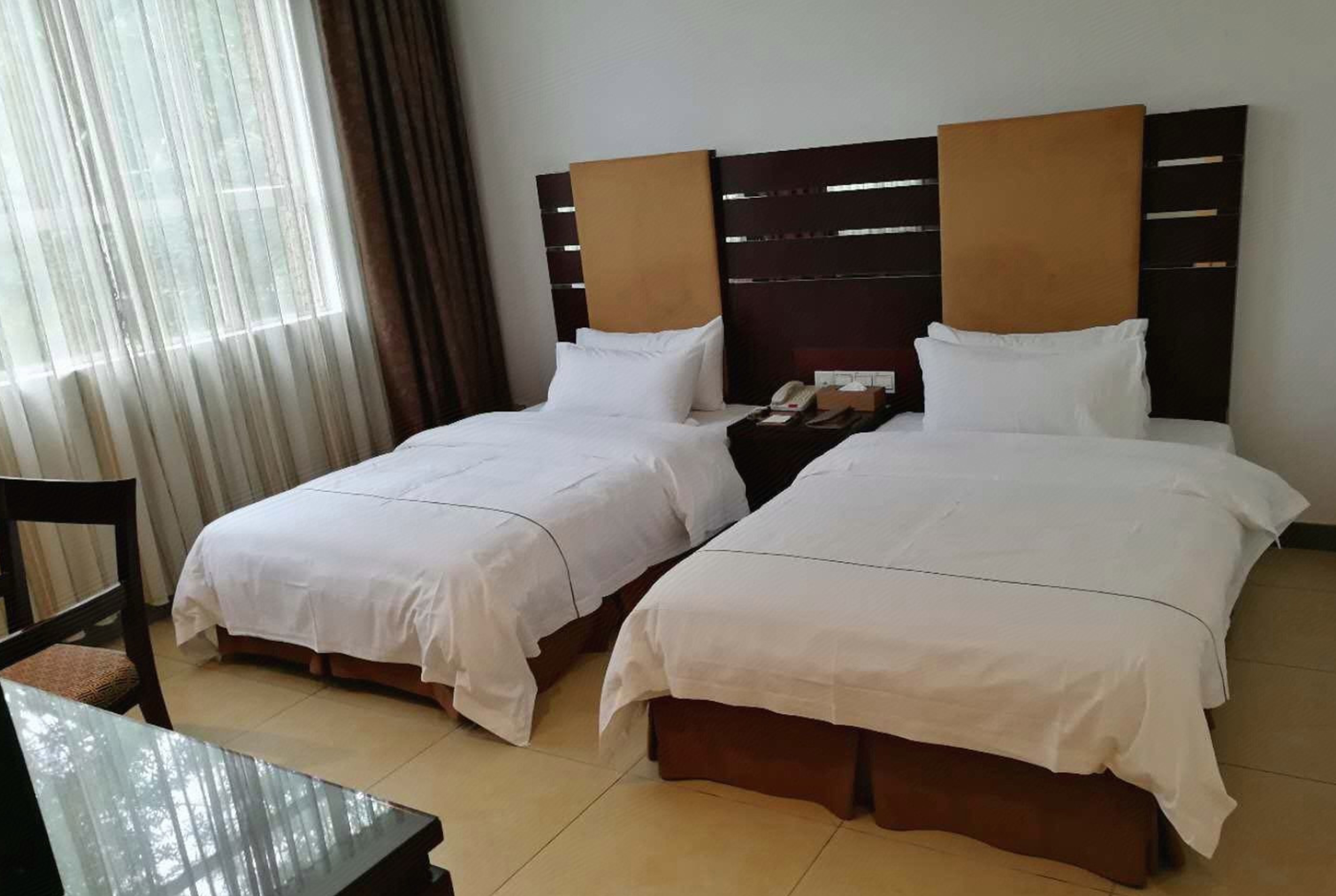 标准双床房|独立温泉池