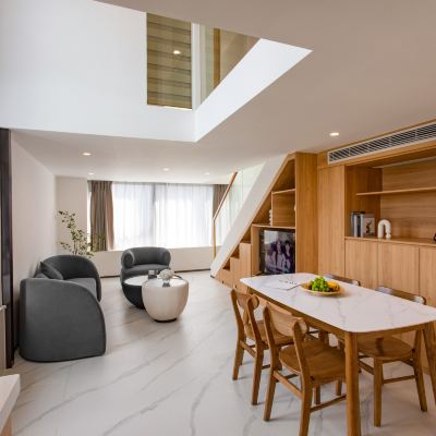 Loft 豪華城景套房（兩室一廳）-A座 深圳程寓國際公寓（光明藍鯨世界鳳凰城地鐵站店）優惠