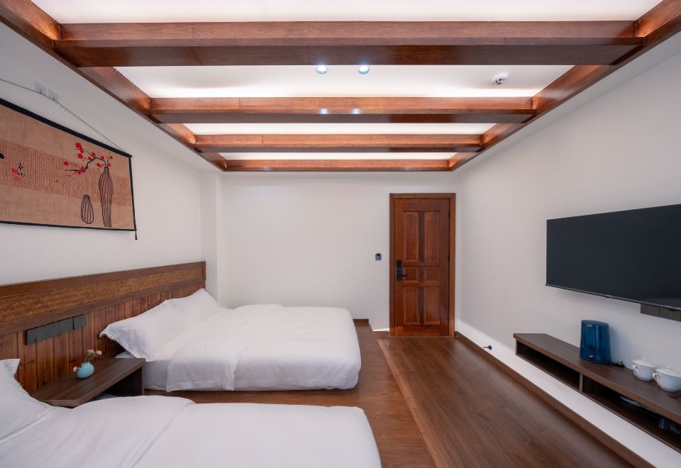 青山·豪华园景双床房