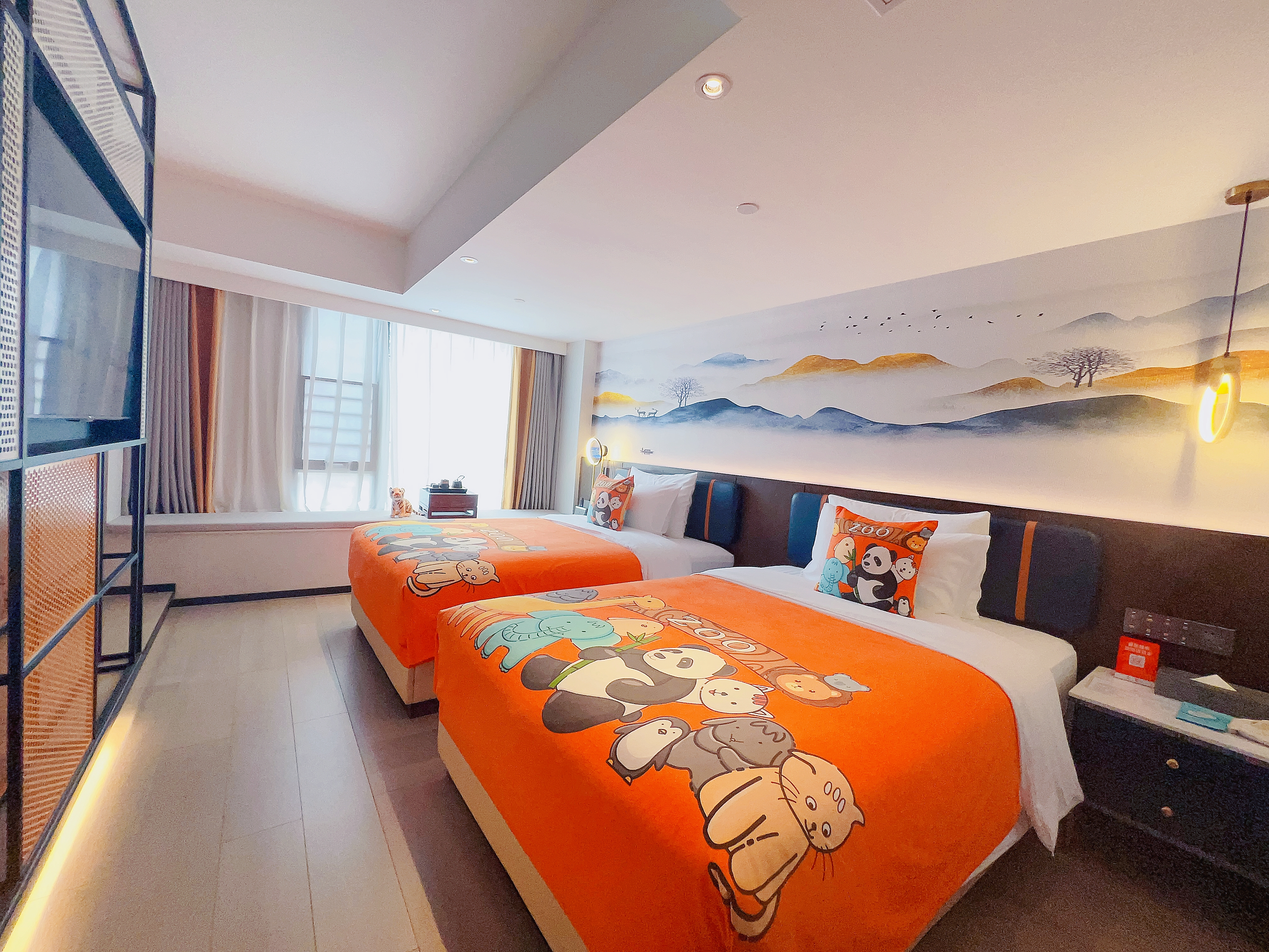 动物园主题亲子房