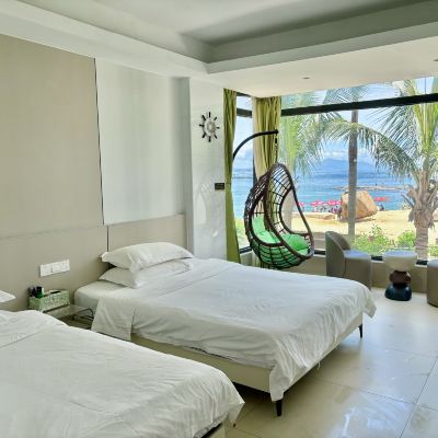 海景親子雙床房 珠海海韻公寓優惠