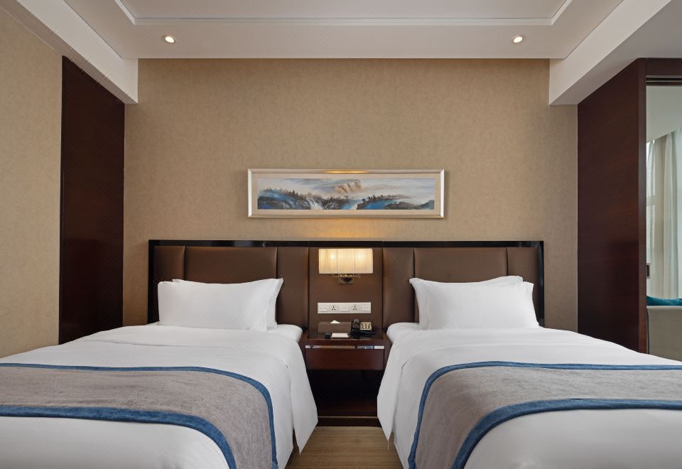 豪華雙床房（柔軟浴袍+AccaKappa洗護+小米智能秤）