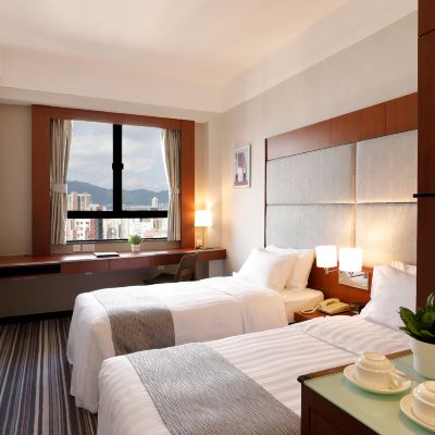 城市勝景雙床房-帶加床 香港龍堡國際優惠
