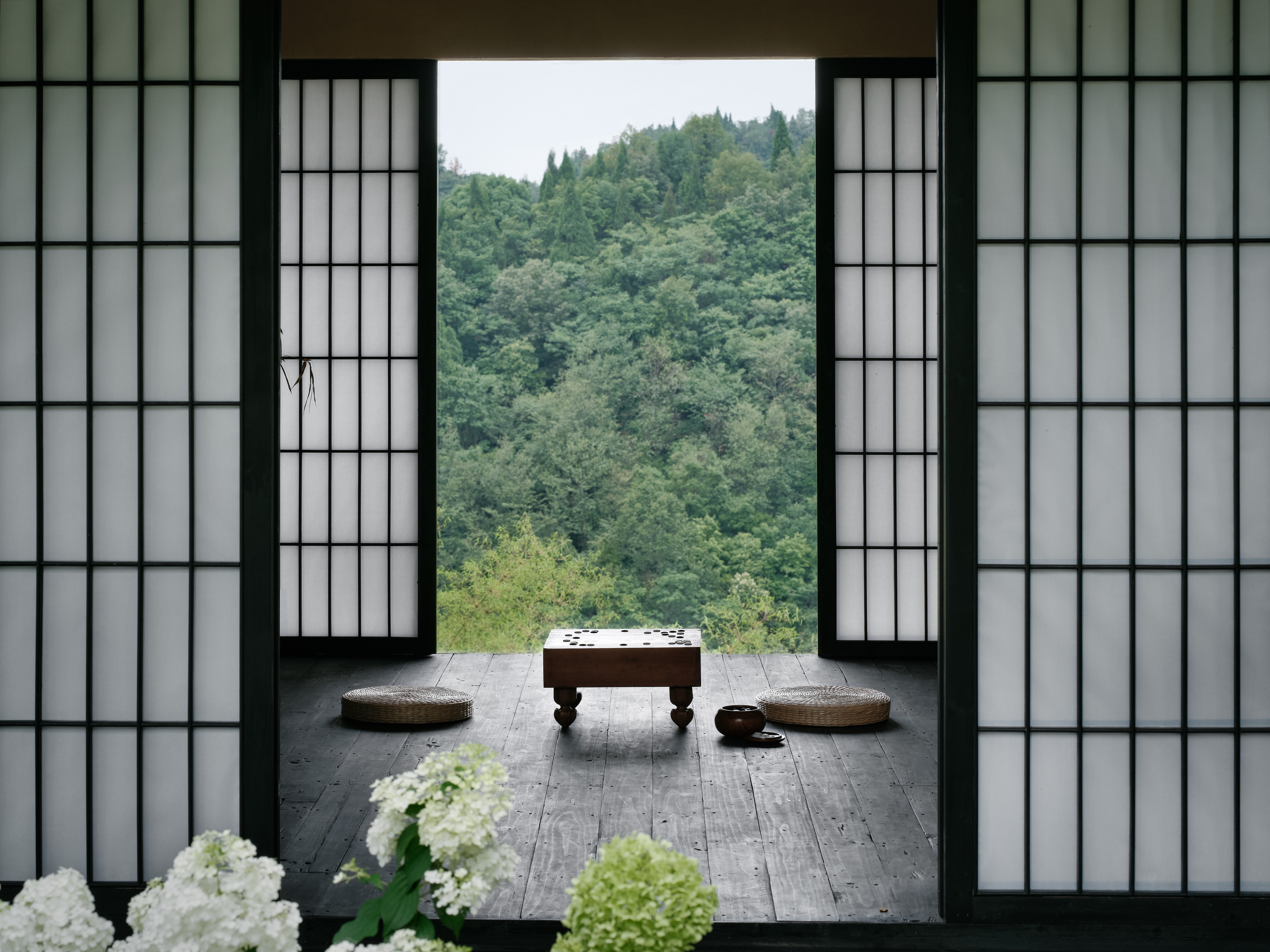 「光野山」宋式悬崖树屋大床房