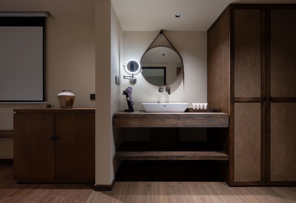 青黛.观景阳台双床房-零压床垫︱智能客控︱极米投屏