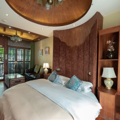 風情蜜月圓床房 麗江古城瀾舍設計師公館客棧優惠