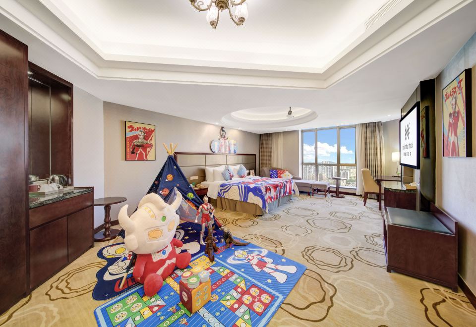 奥特曼亲子房（小冰箱+浴缸）