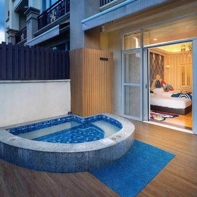 奧特曼親子主題温泉房丨獨立泡池 塘廈三正半山温泉酒店優惠