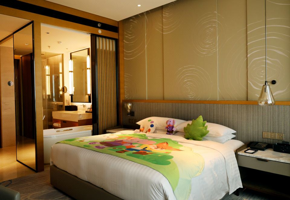 诺亚的丛林探险-主题亲子大床房