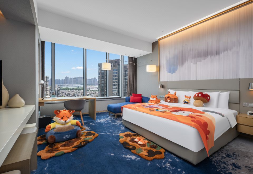 豪华城景大床房