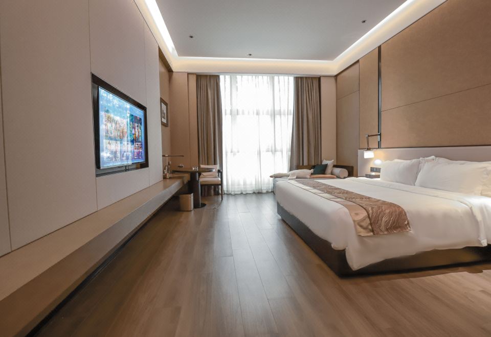 高级城景大床房