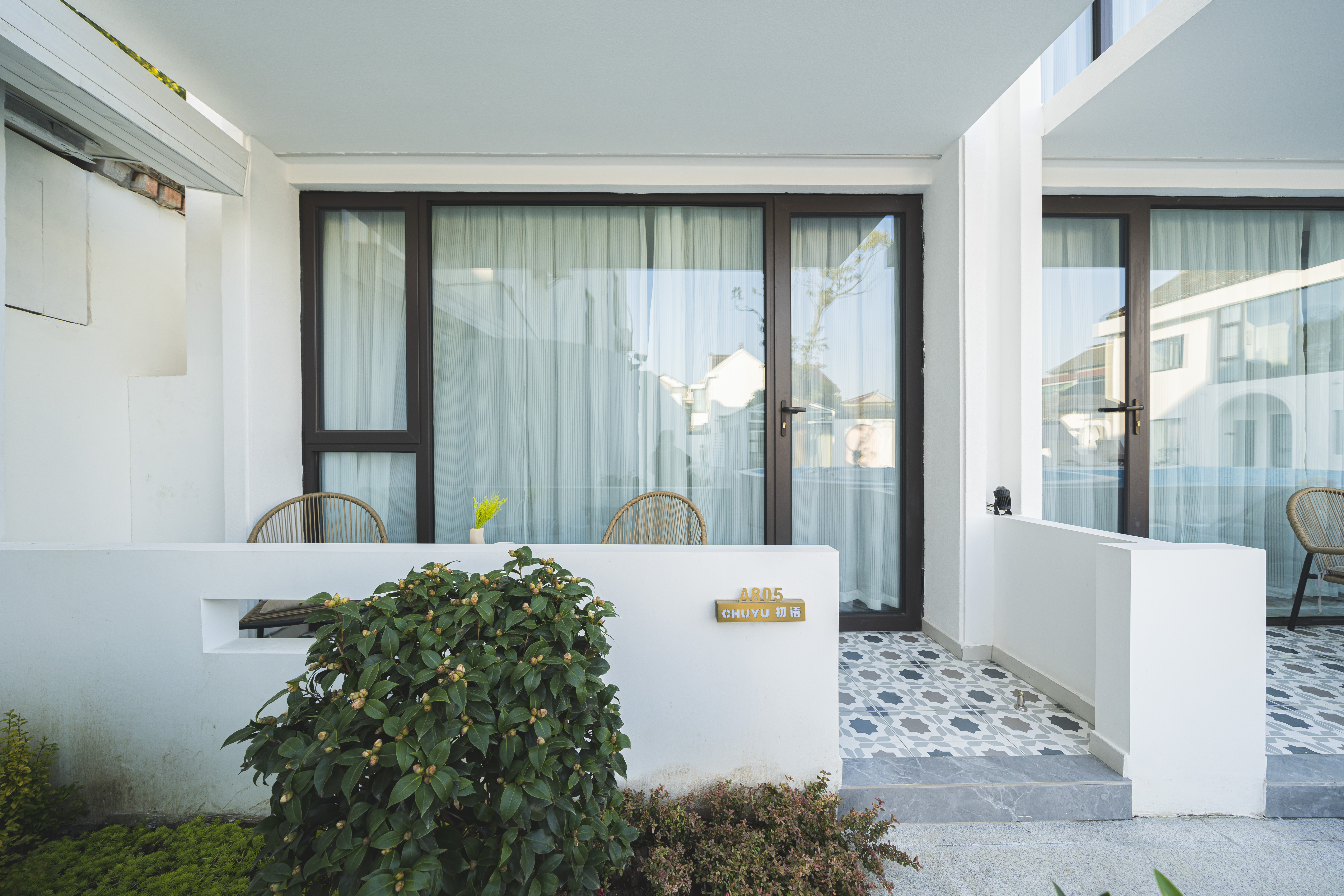 蜜桃-180度全景大床房（私享庭院+100寸投影+休闲沙发区+智能马桶）