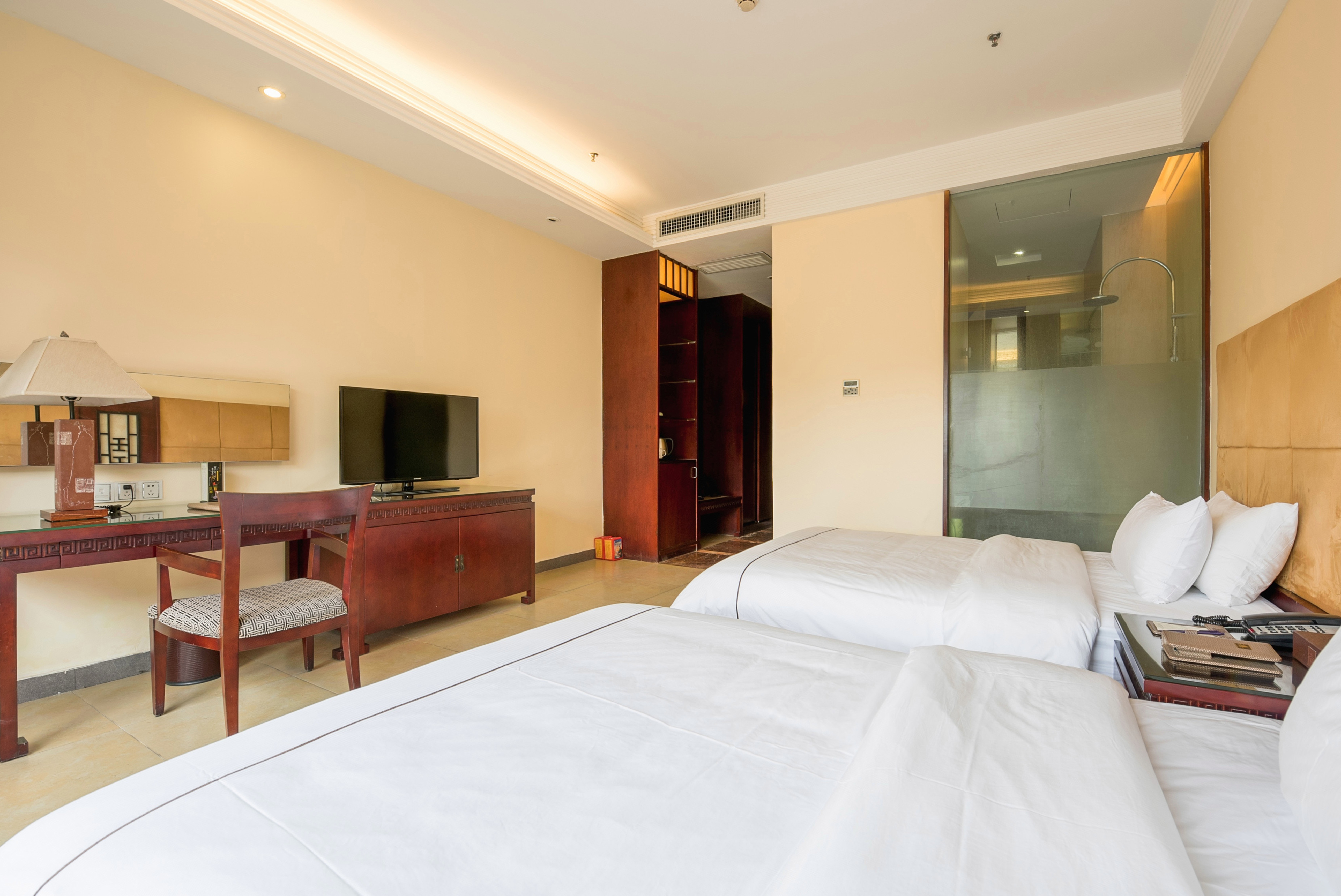 河景双床房|独立温泉池