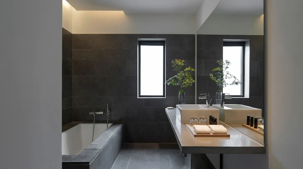 露台山景双床房