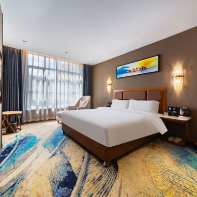 河景行政套房（商務聊天客廳+安靜體驗） 雲浮金杏酒店優惠