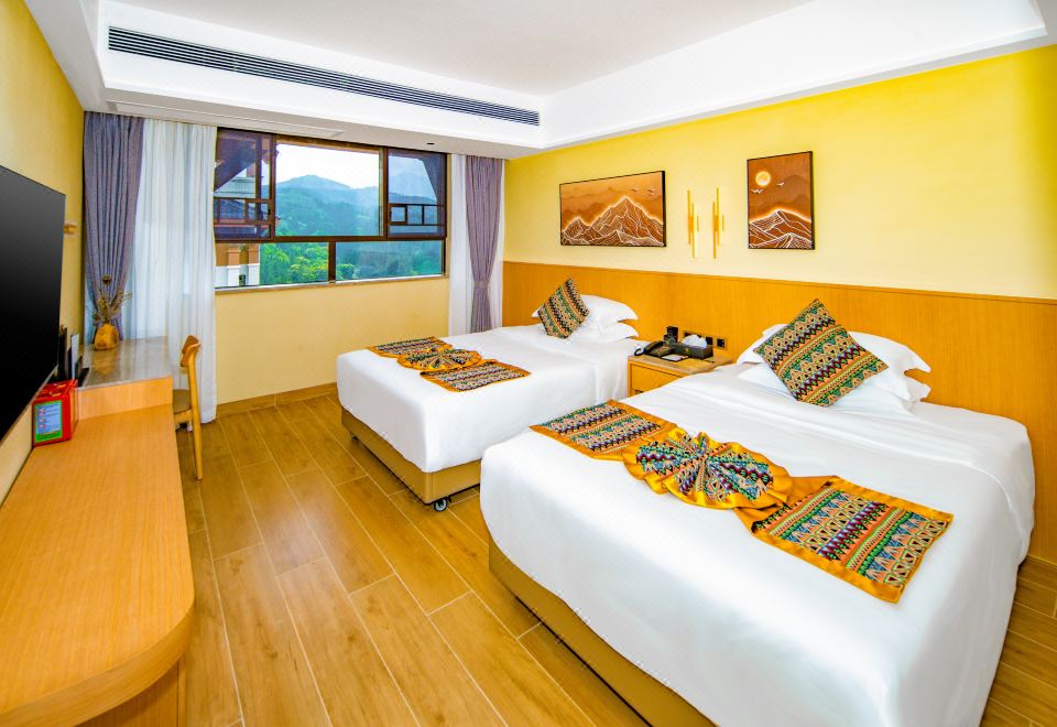 悦泉居两房一厅温泉套房I独立泡池