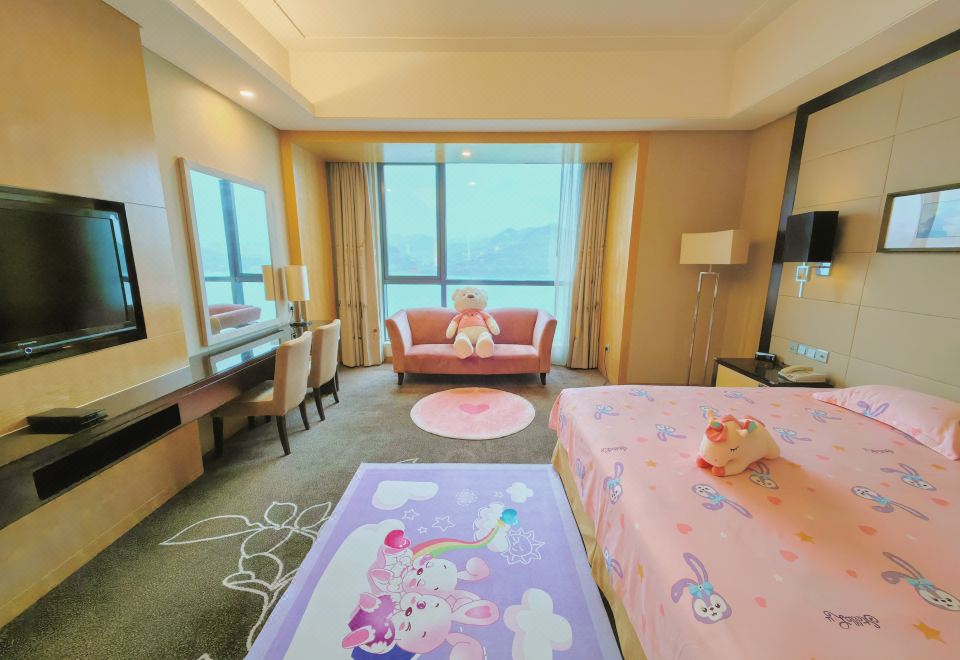 小兔之家親子套房180度江景