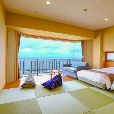 【禁煙】スーペリア和ベッドツイン3名定員内風呂あり 夕映えの宿 汐美荘 クーポン