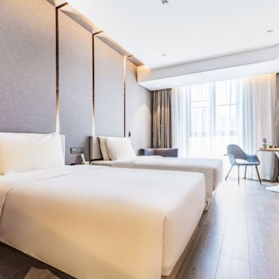 行政雙床房（花園景觀+亞朵床品+小冰箱） 中山西區興中廣場亞朵飯店優惠