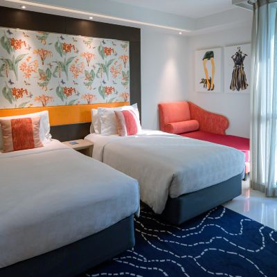 兩臥室連通房 曼谷客萊福雅秀飯店優惠