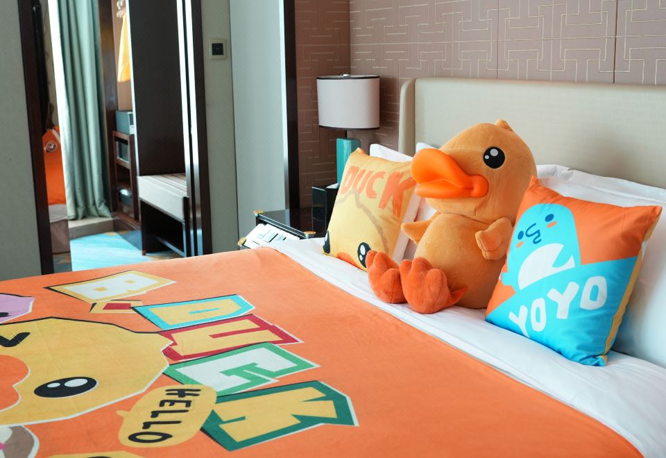 小黄鸭亲子主题房