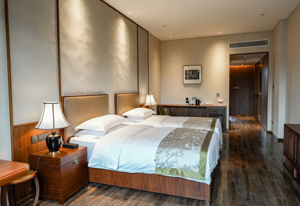 民国风街景双床房