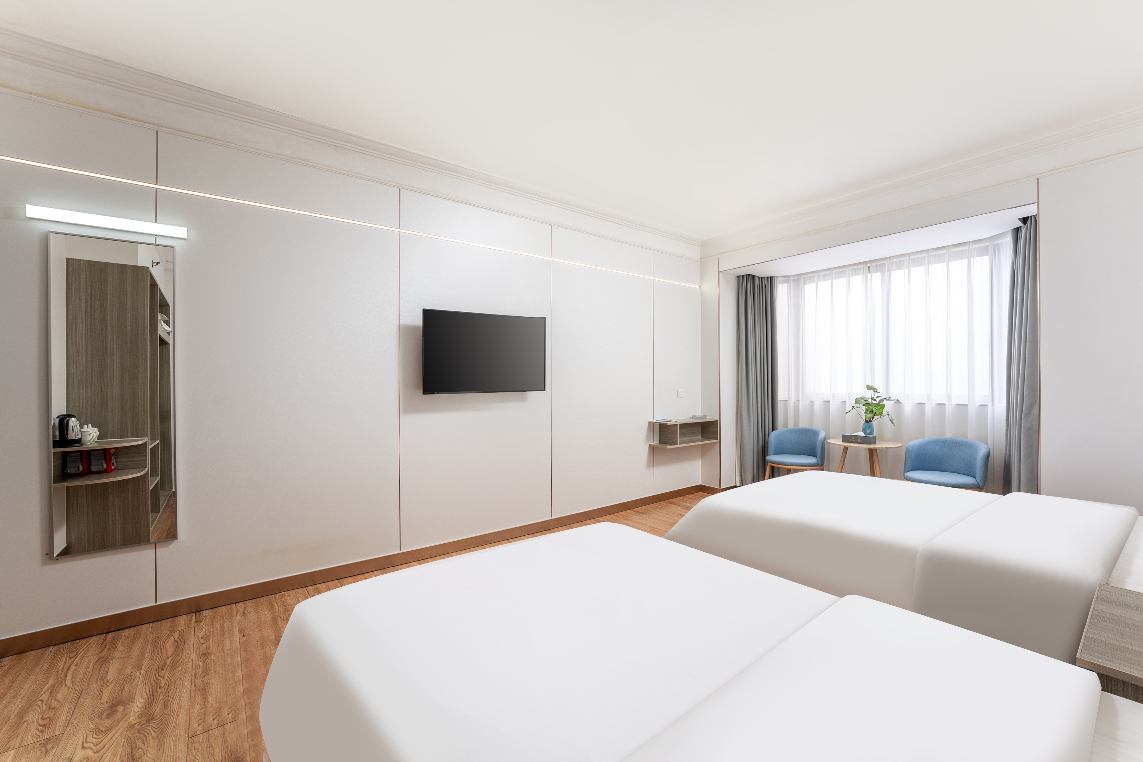 Huahai Hotel (Guangzhou Jiangnanxi changgang Metro Station)惠享|特惠双床房【温馨舒适+新风系统】