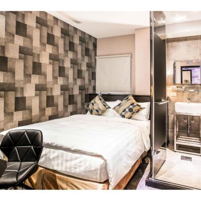 經濟雙人房－無窗 RF富裕自由旅店 - 林森館優惠