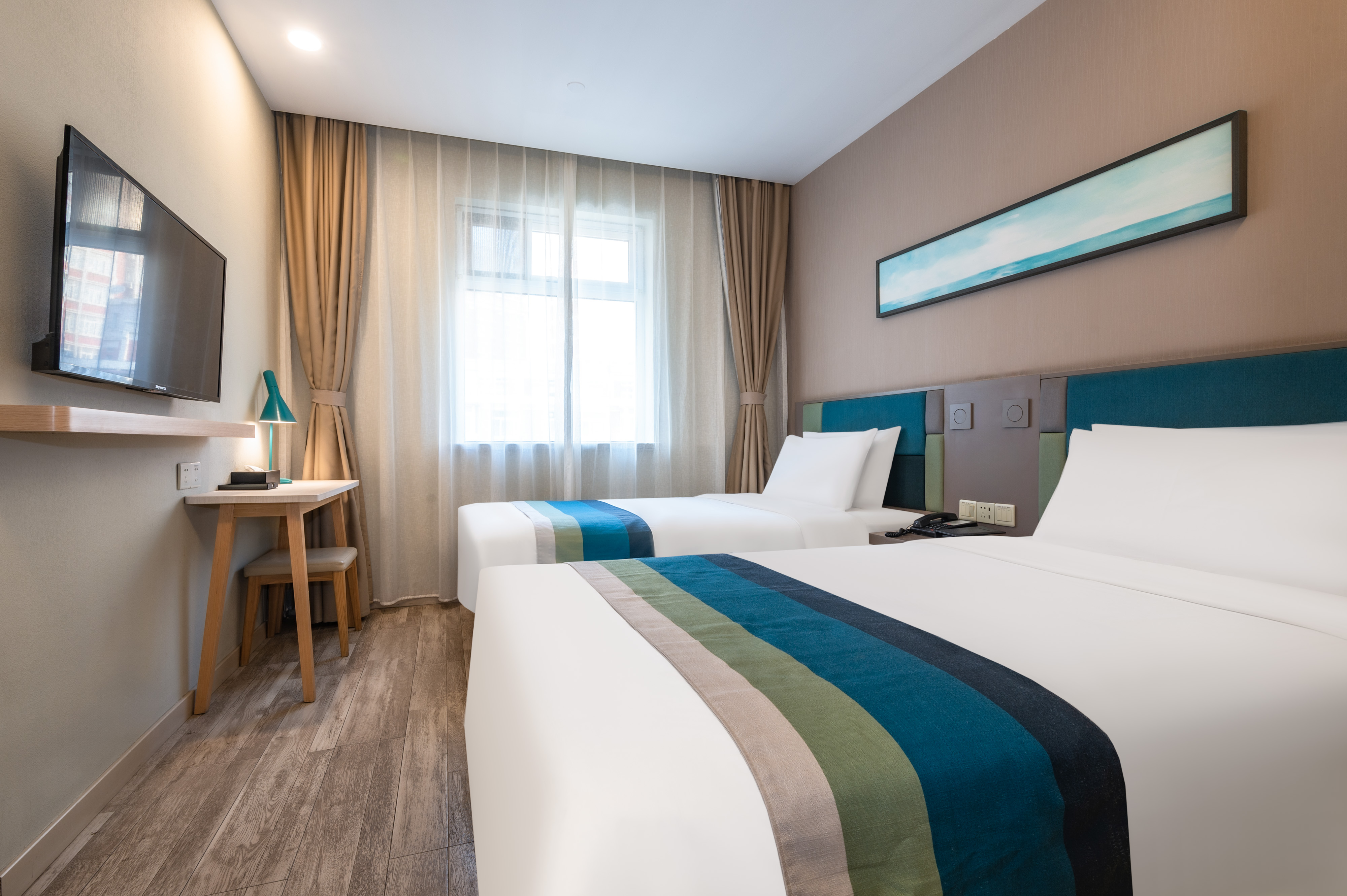 高级双床房（房间地暖）