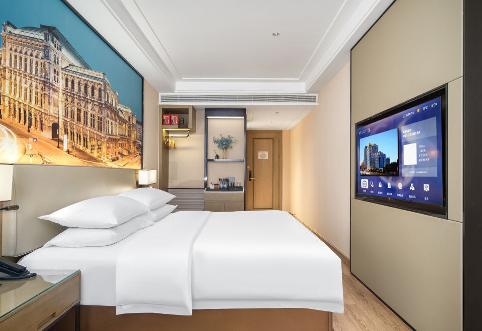高级大床房「全屋智能+双层隔音玻璃+洁净臻选」