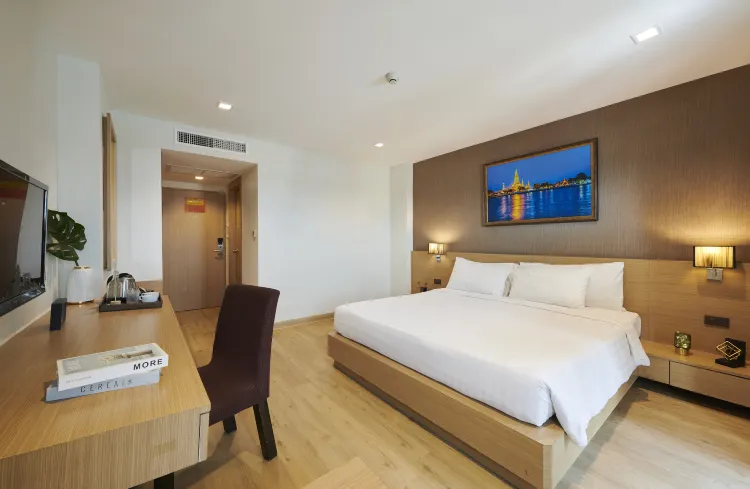 ห้องดีลักซ์ พร้อมระเบียง