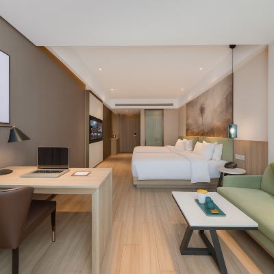 雅緻甄選雙床房「盡覽城市煙火天際流雲」 汕頭田園亞輕酒店優惠