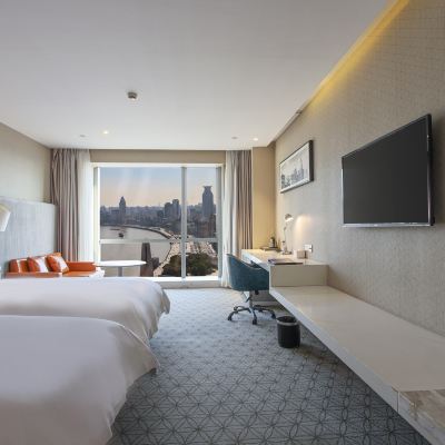 江景豪華雙床房 上海外灘中南海濱飯店（海灣大廈）優惠