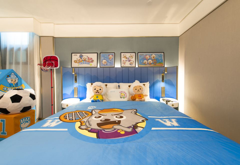 喜羊羊親子大床房（卡通主題帳篷）