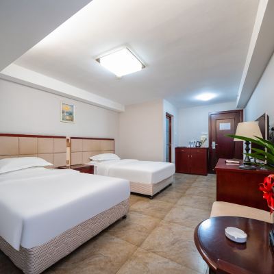 原木雙床房（簡約雅緻+有夢好眠） 廈門八山飯店（高崎機場安兜地鐵站店）優惠