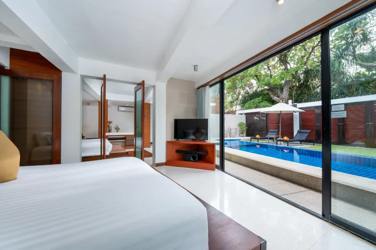 Beachfront Grand Villa with Pool