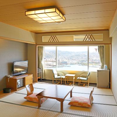 【禁煙】スーペリア和室12畳 最上階内風呂あり(シティナイトビュー) 大江戸温泉物語　長崎ホテル清風 クーポン