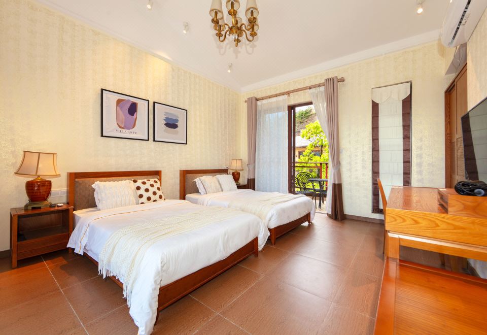 扶風·超豪別墅·家庭3臥房+花園景觀+廚房+實木家俱