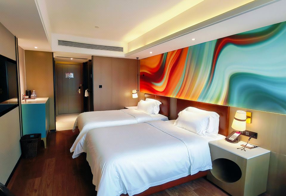 標準雙床房（金可兒床墊+冰箱）