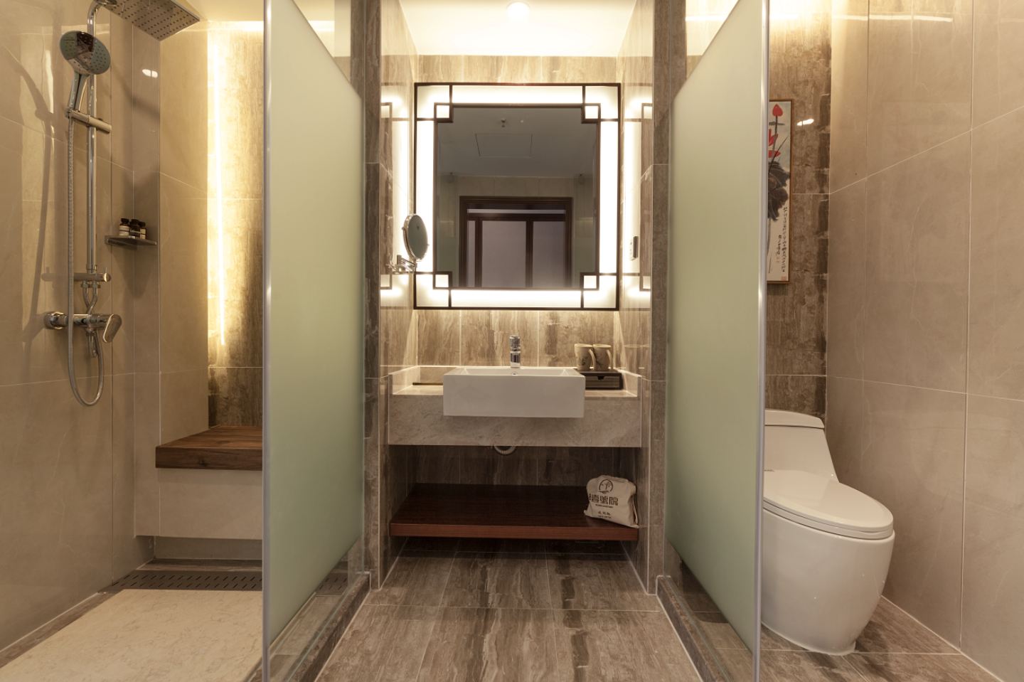 蜀井庭院大床房