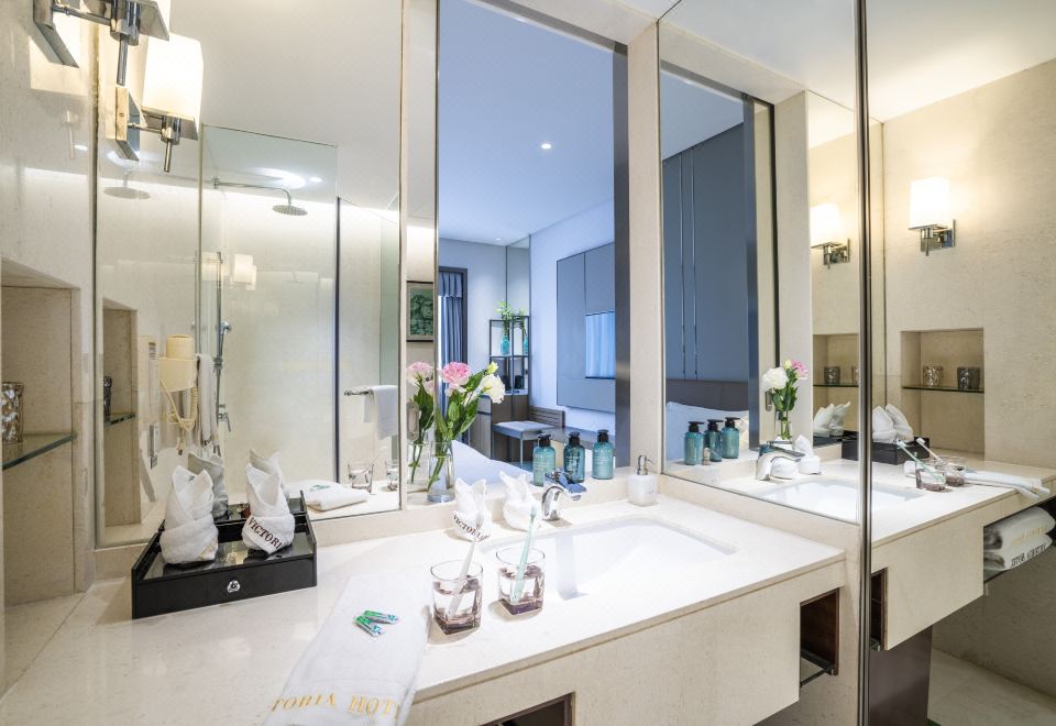 塔景套房（功夫茶具+高层落地窗）