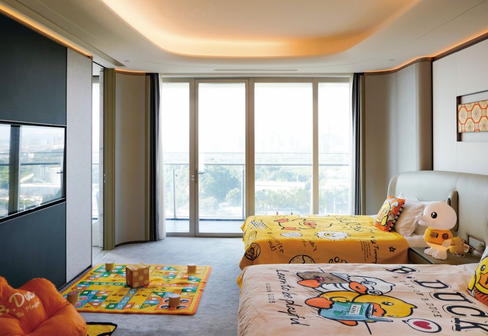 小黃鴨廣州塔景房·雙床·加強版