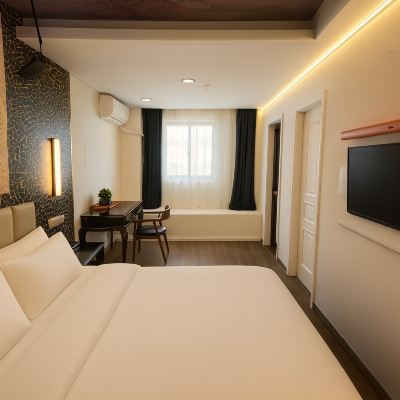 Yue-Chao Special Offer Double Bed Room M•S美宿美樂汀藝術品酒店(蕪湖步行街店)優惠