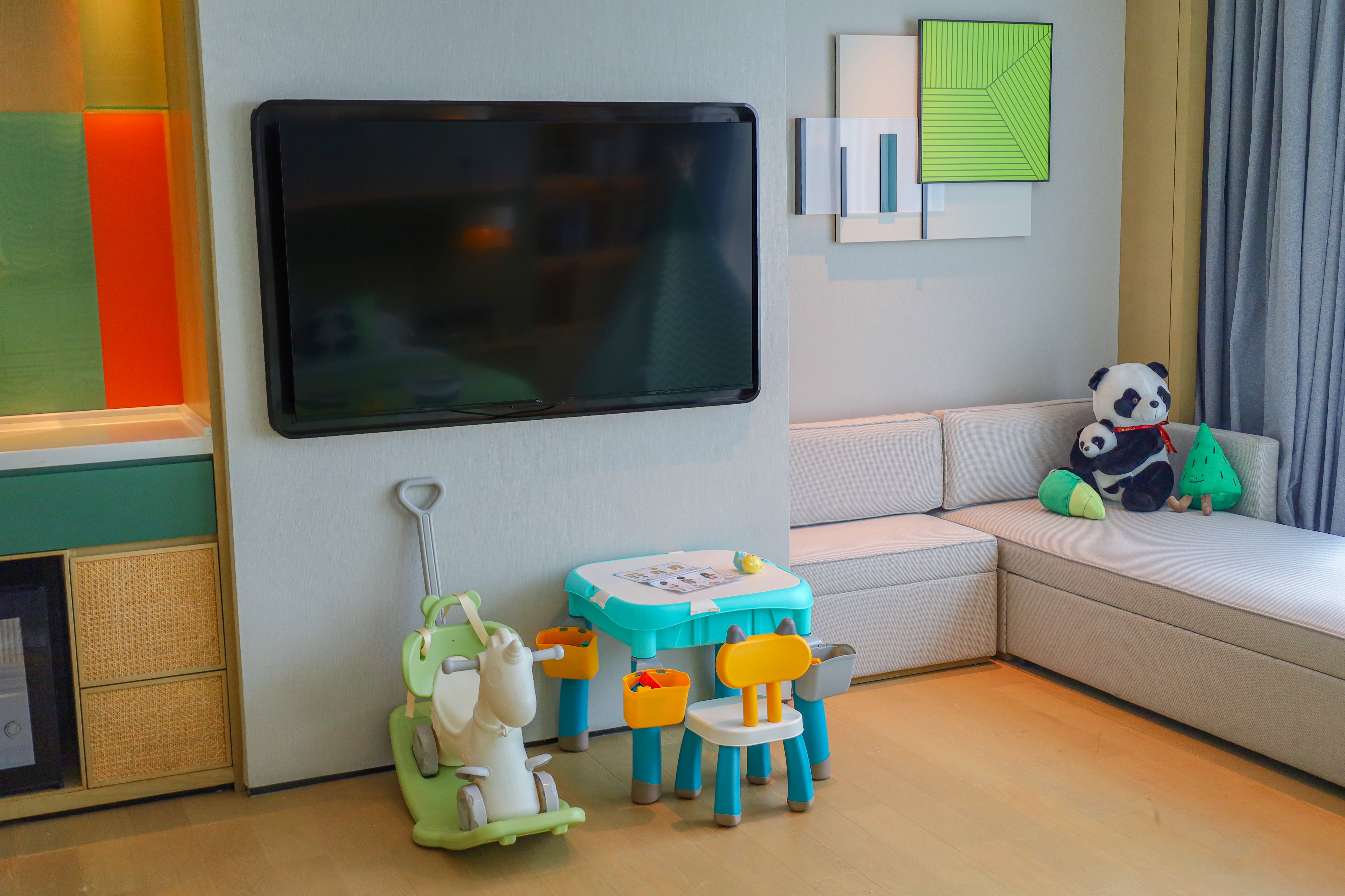 【森系大熊猫】亲子主题套房