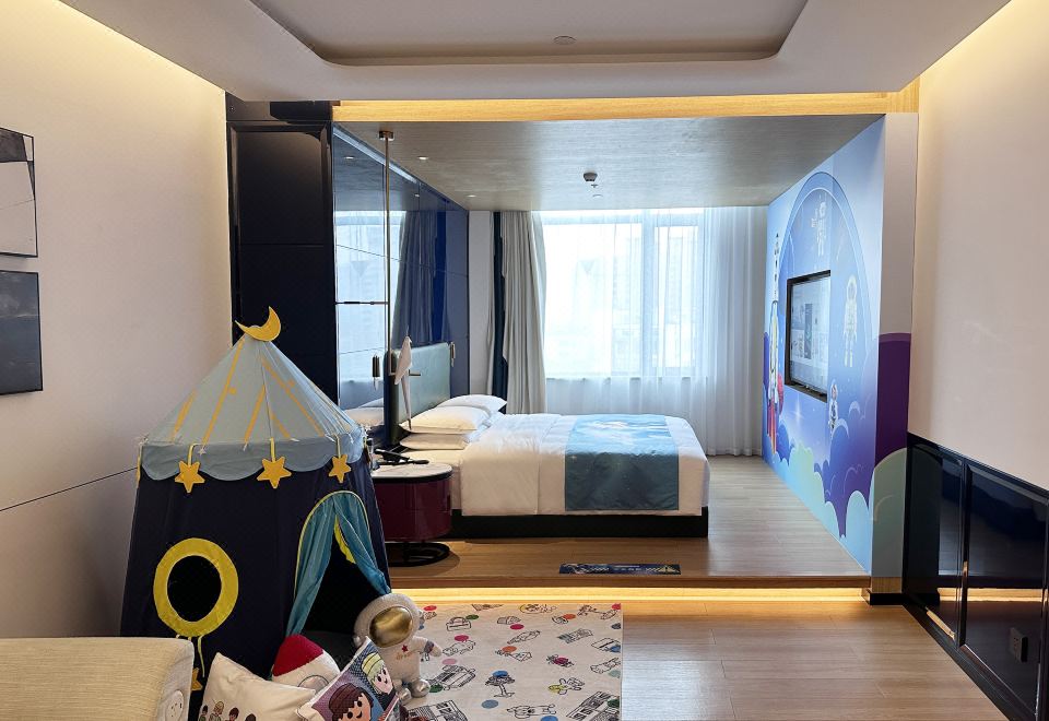 摩比世界火星任务主题亲子房