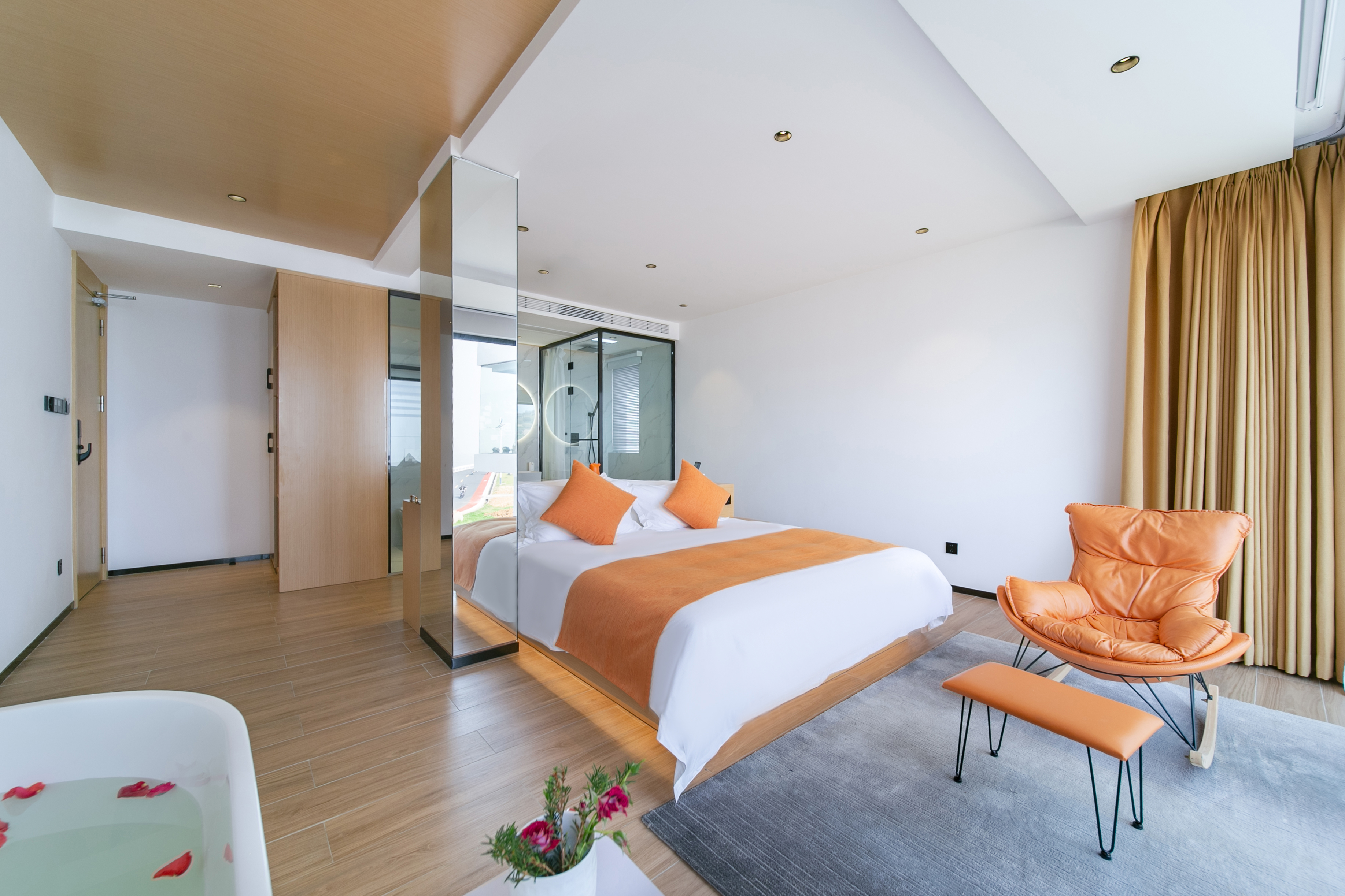 多寶魚·海景投影浴缸大床房