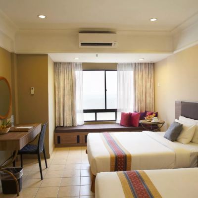 Deluxe Two Queen Beds Seaview Kupon Corus Paradise Resort Port Dickson