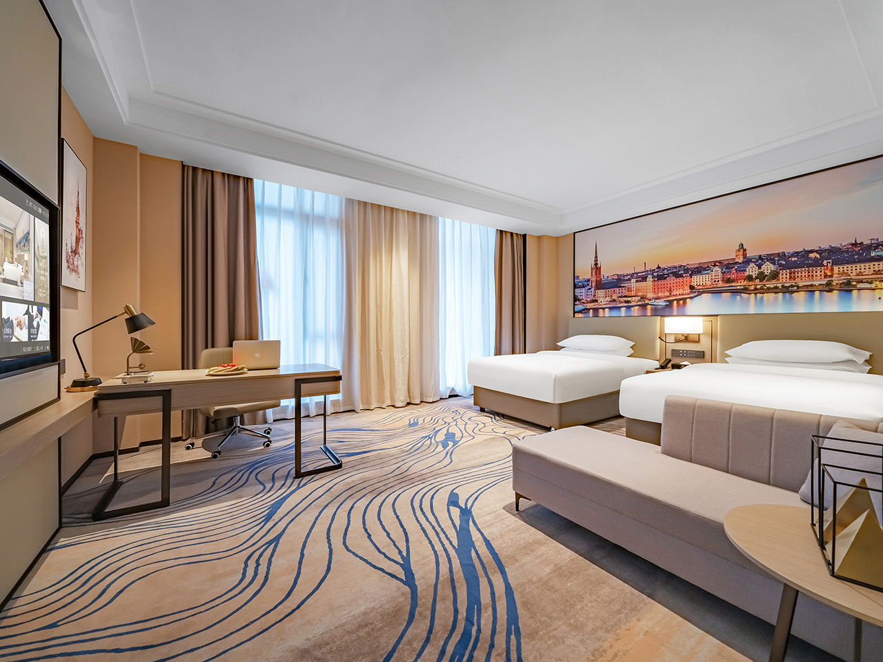 山景双床房（智能房+深睡眠床垫）