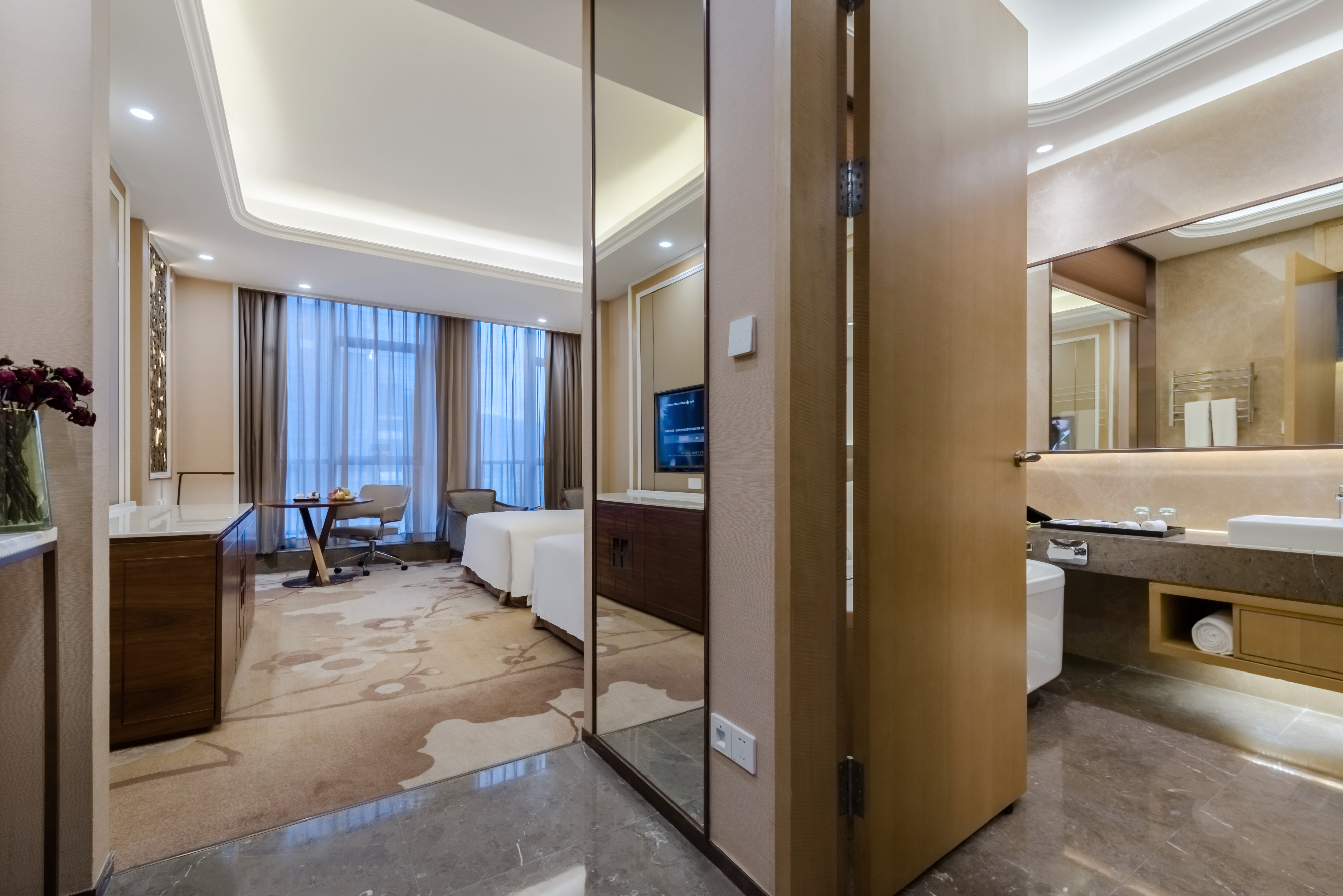 清光洒落·雅致双床房