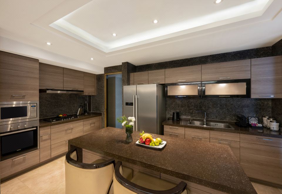 合錦閣三居大平層露臺套房 | 露臺+廚房+洗烘一體機